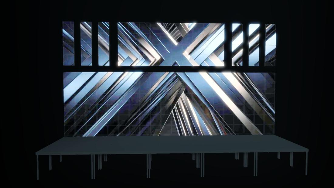 LED screen look tests · 1