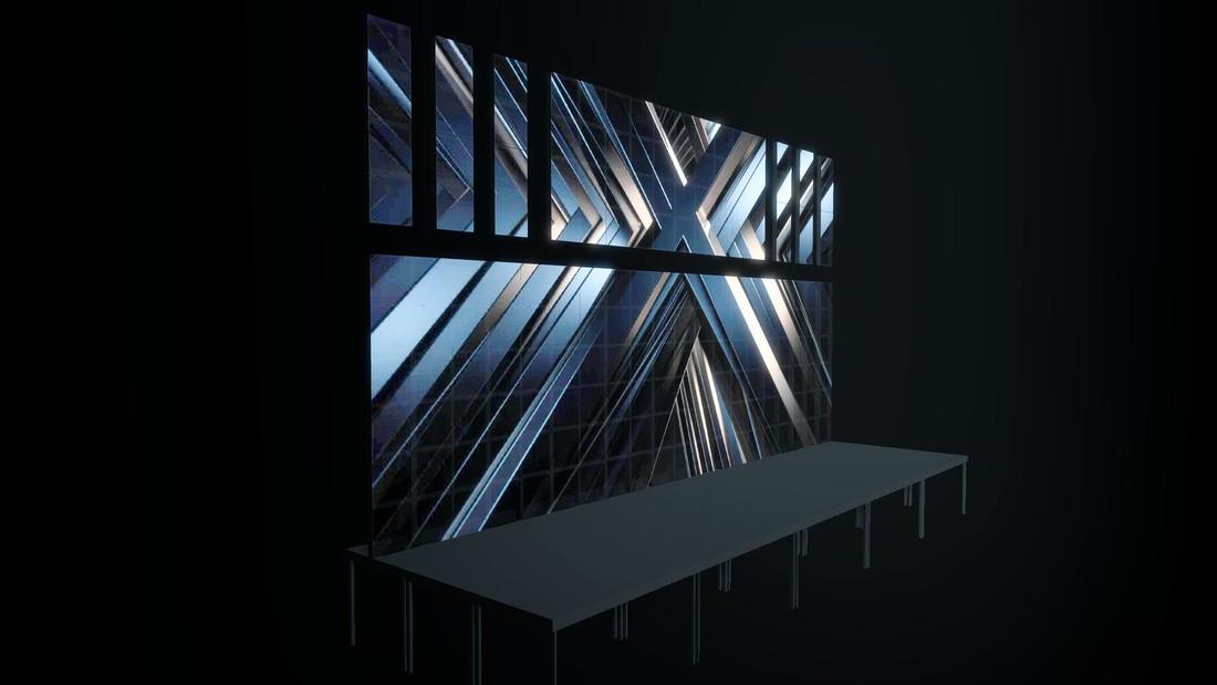 LED screen look tests · 2