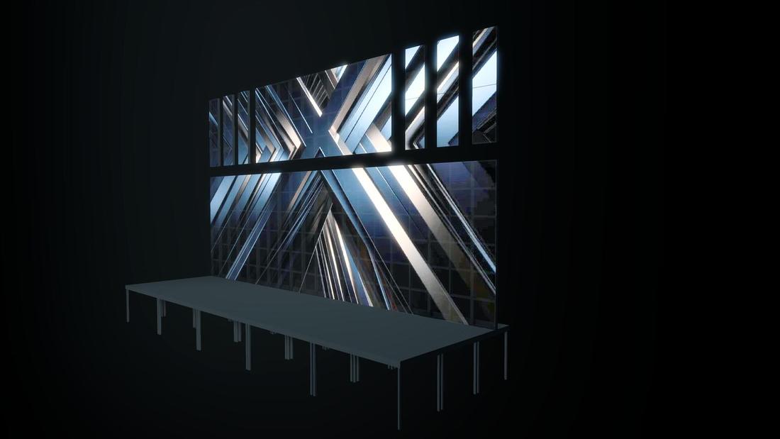 LED screen look tests · 3