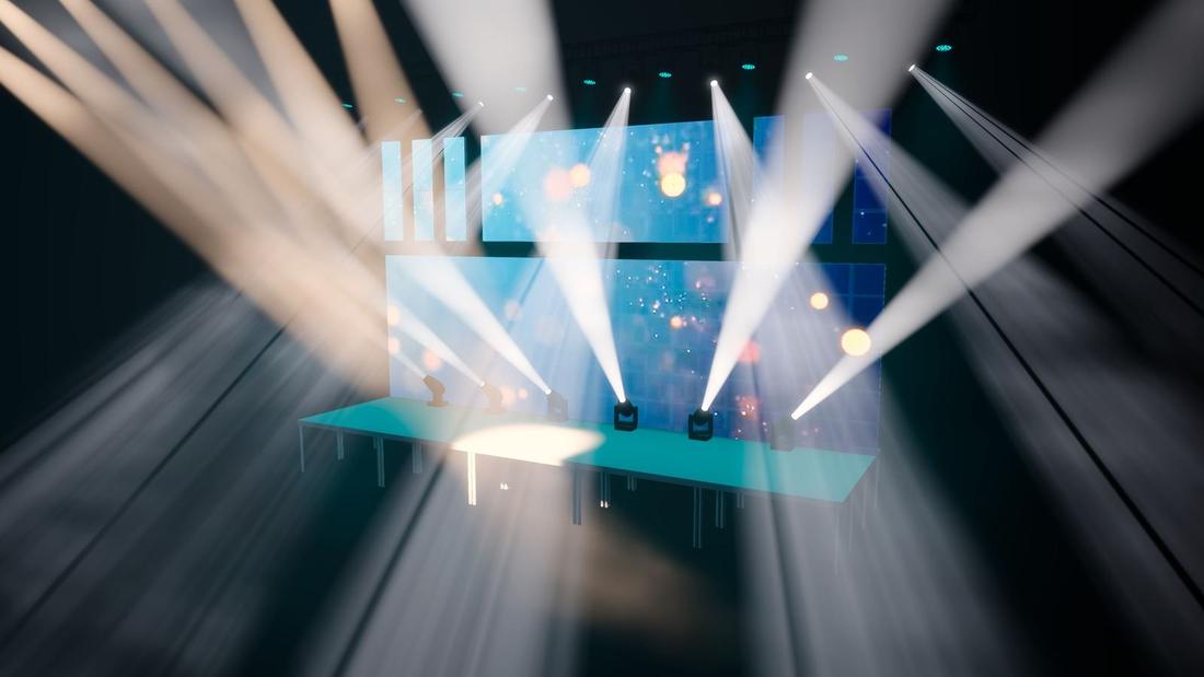 LED screen look tests · 5