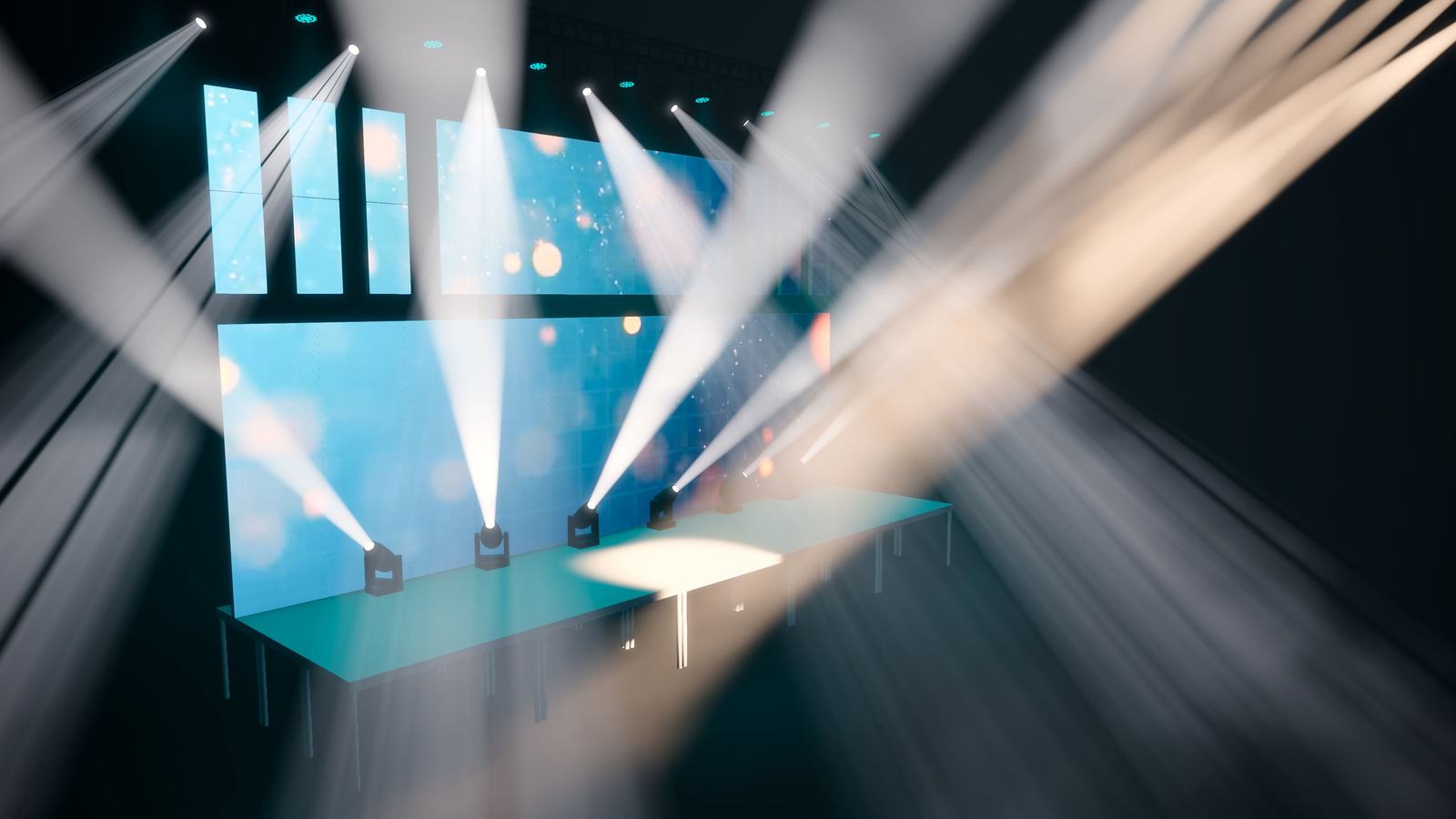 LED screen look tests: LED screen look tests · 6