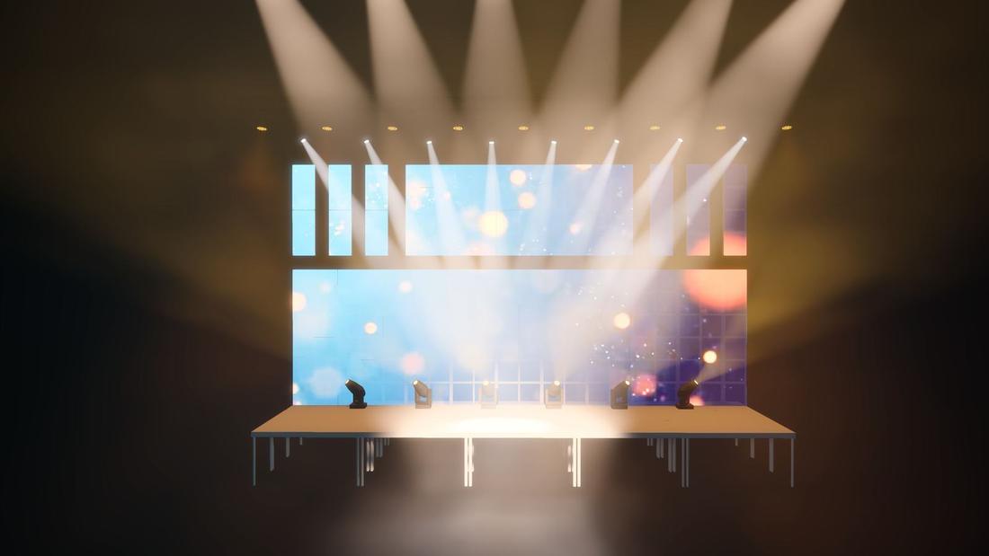 LED screen look tests · 7