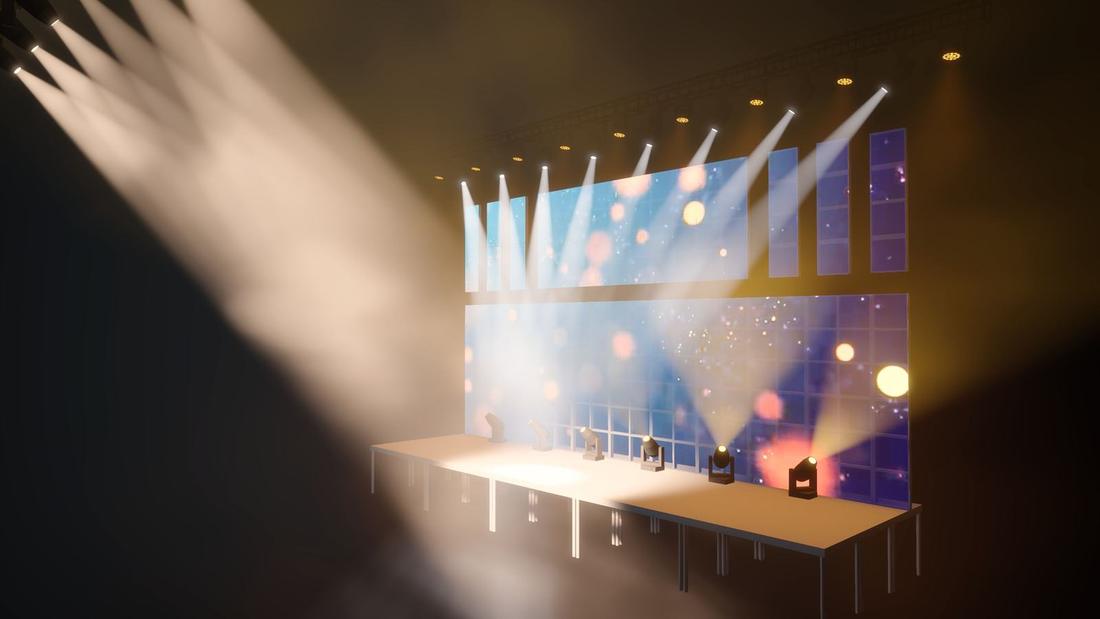 LED screen look tests · 8