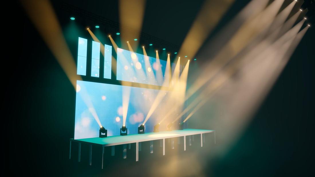 LED screen look tests · 13