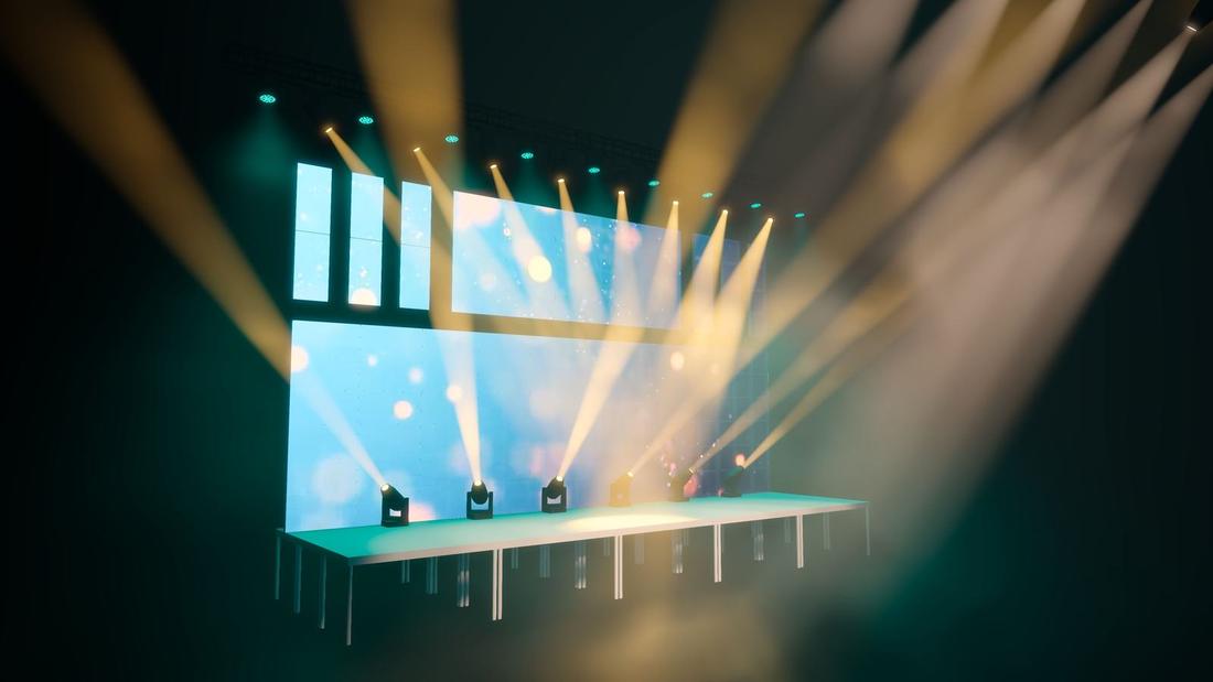 LED screen look tests · 14