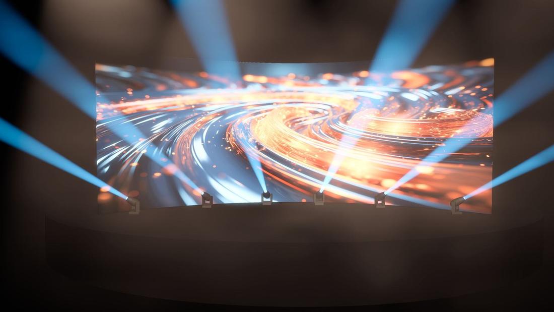 Live band: swirl LED looks · 2