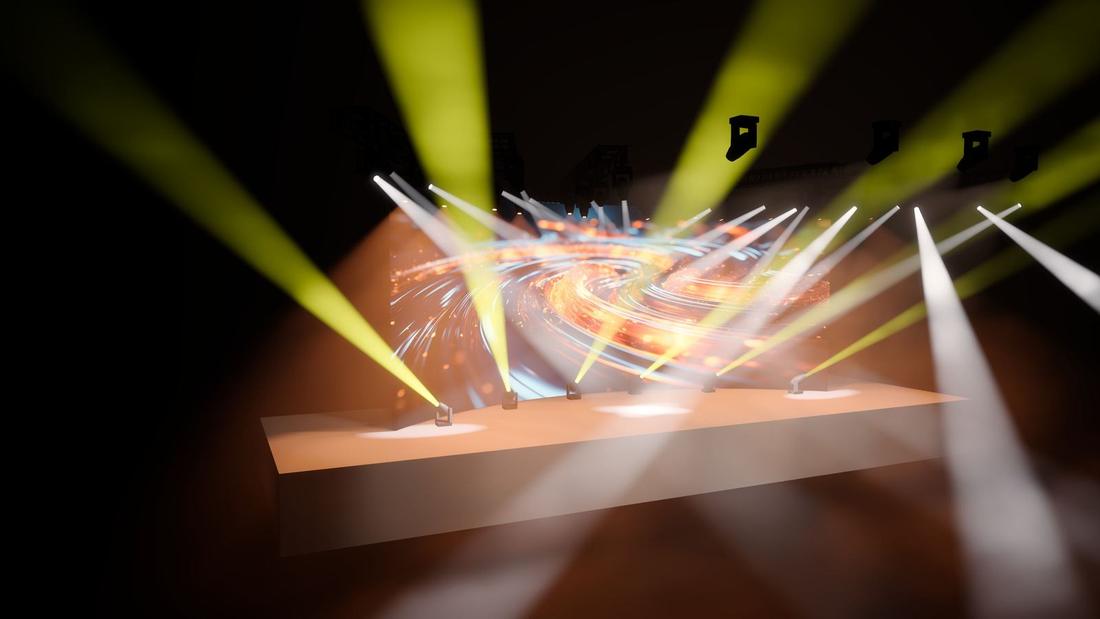 Live band: swirl LED looks · 7