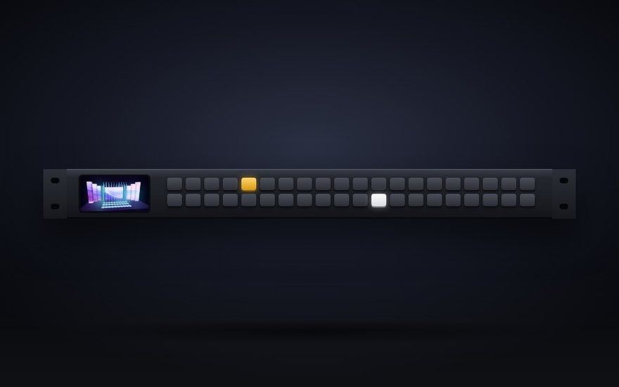 Blackmagic Videohub 40x40 12G router