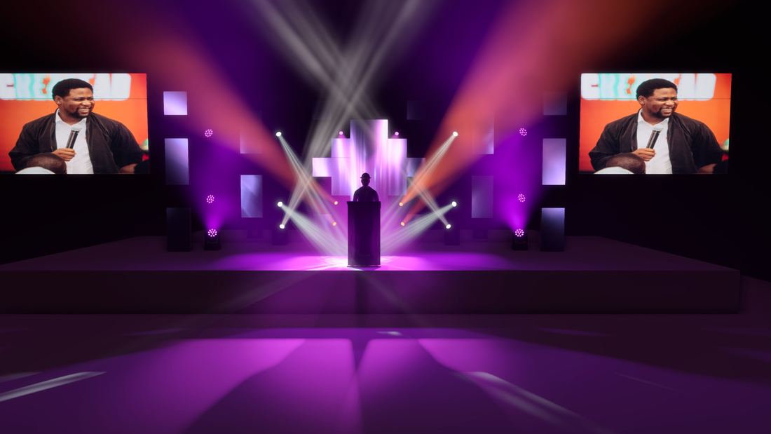 Venue render under 3,000 square feet